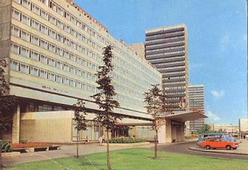 Halle Saale Interhotel Stadt Halle gebr. 8.9.1984