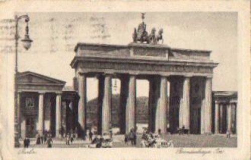 Berlin, Brandenburger Tor, o 27.12.1925