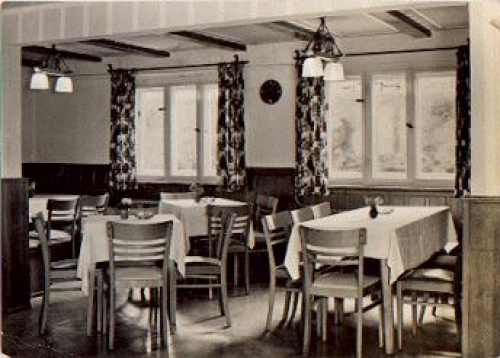 09623 Holzhau, FDGB-Erholungsheim Fortschritt, Heimgaststätte, o ca. 1970