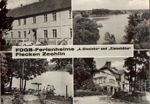 16837 Fleck Zechlin FDGB-Ferienheime A. Giesicke und Eisenhohe * ca. 1970