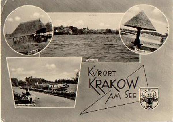 18465 Krakow postcard used. circa 1965