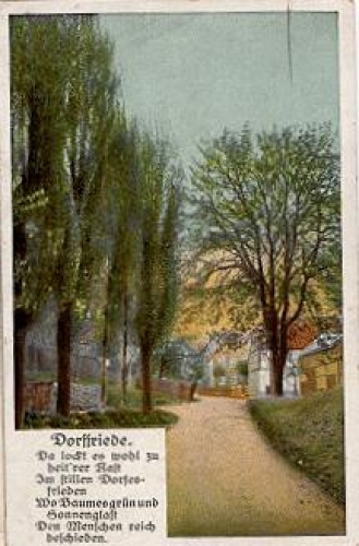 Dorffriede artist card o 20.6.1918