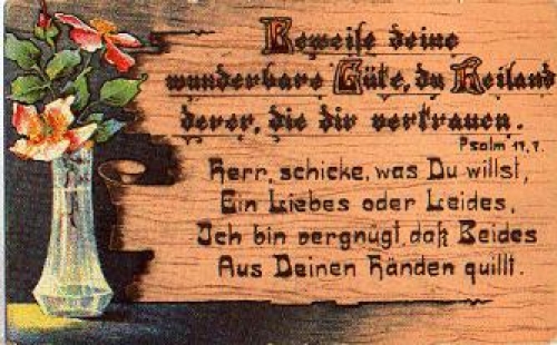 Psalm 17:7 Religion * ca. 1940