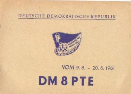 FDJ pioneer meeting youth movement * 1968