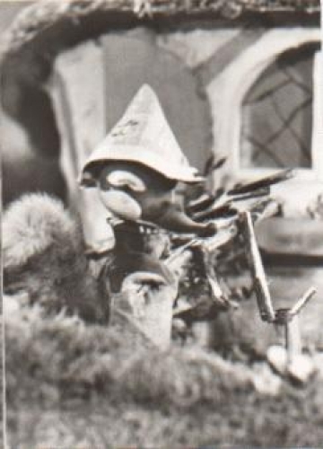 Mr. Fuchs fetching wood GDR children's television *ca. 1970