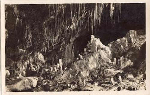 07318 Saalfeld Fairy Grotto Fairy Tale Dome with the Grail Castle Cave * approx. 1950