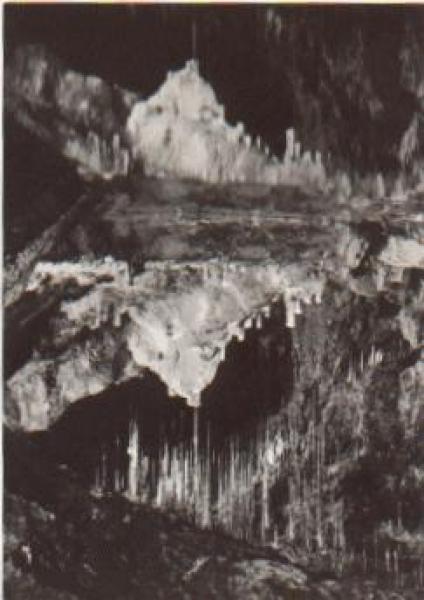 07318 Saalfeld Fairy Grotto, Fairy Tale Dome with Grail Castle Cave * approx. 1960