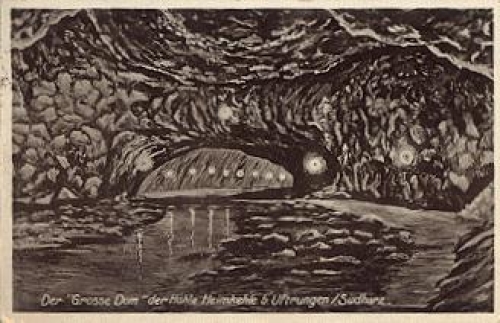 38889 Uftungen Heimkehle Cave Large Cathedral Grotto o 11.8.1930