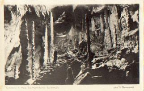 38889 Rubeland Baumann's cave column hall * approx. 1940