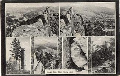 Cesky Raj, Mala Skala-okoli caves, grottoes, o ca.1930