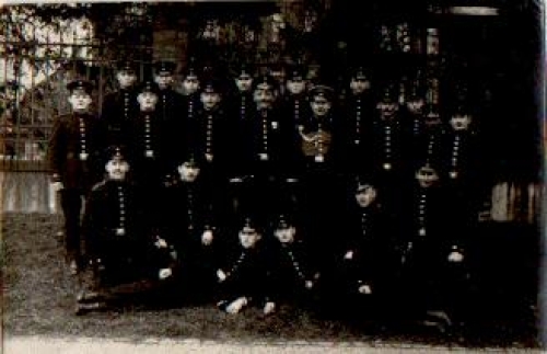 German soldiers military WW1. Group photo * around 1915