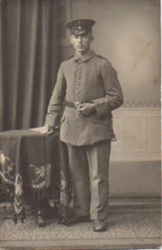 Deutscher Soldat 1.WK Echtfoto * ca. 1915
