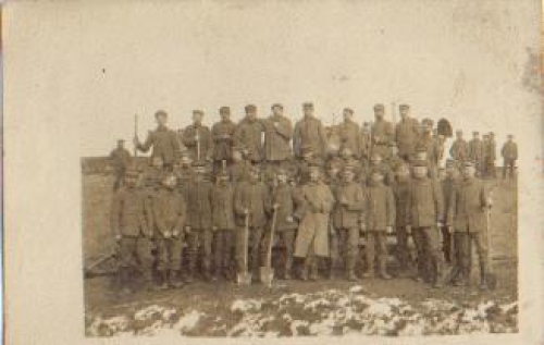 German soldiers WWI real photo * ca. 1915