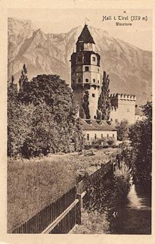 Hall in Tirol Munzturm * ca. 1920