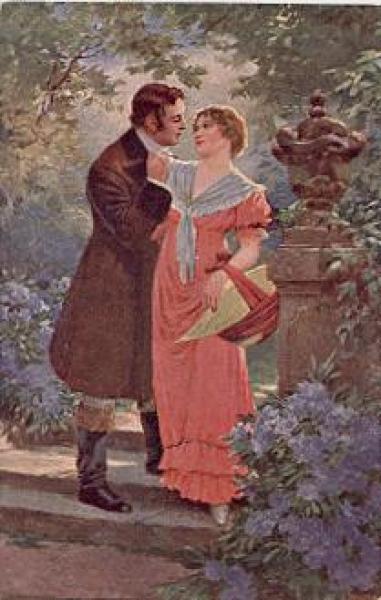 Married couple artist card Neubert * ca. 1930