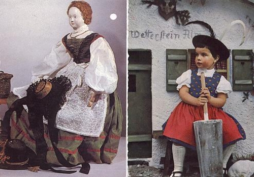 Austria costumes 2 cards