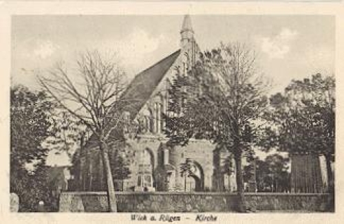 18556 Wiek Rügen Kirche *ca. 1920