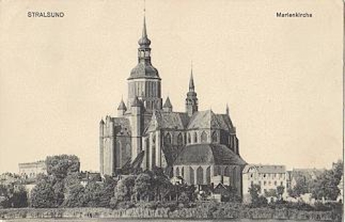 Stralsund Marienkirche o 14.9.1910