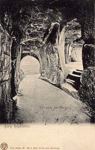 38889 Burg Regenstein Torgang der Oberburg * ca. 1900