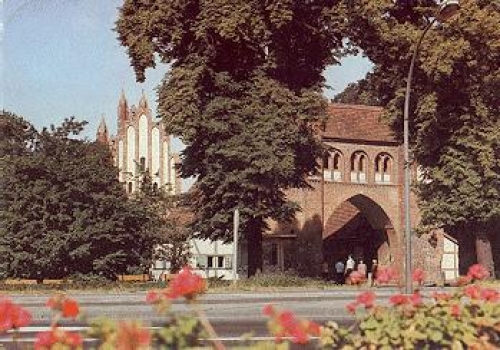 Neubrandenburg Friedländer Tor o 14.7.1989