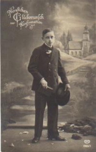 Konfirmation Serienkarte 5925/1 o 19.3.1921