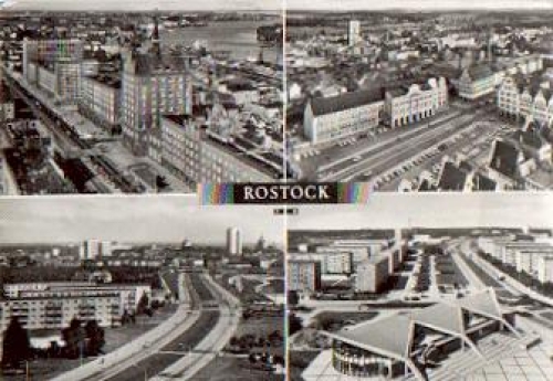 Rostock Ansichskarte o 23.2.1979
