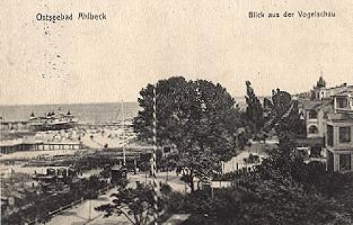 Ahlbeck aus der Vogelschau o 28.7.1911