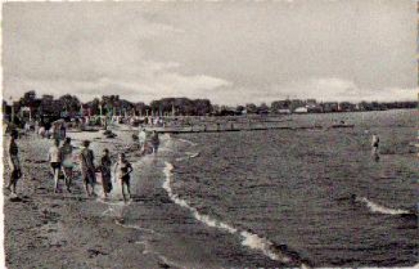 24340 Eckernfoerde Strandleben * ca. 1960