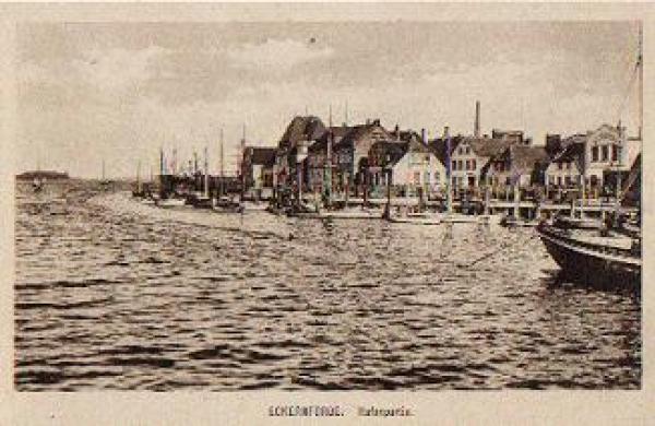 24340 Eckernfoerde Hafen * ca. 1920