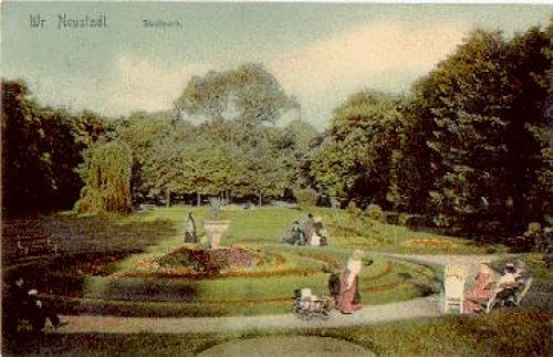 Neustadt an der Mettau Stadtpark Nové Město nad Metují  o 29.4.1908