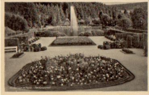 38700 Braunlage Kurgarten *ca. 1940