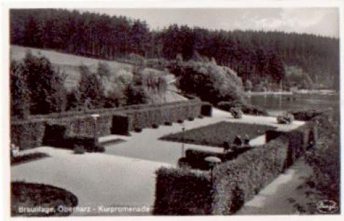 38700 Braunlage Kurpromenade * ca. 1940
