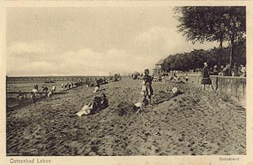 24235 Laboe  Bathing beach * ca. 1930