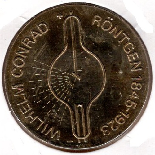 5 Mark GDR 1970 Wilhelm Conrad Roentgen