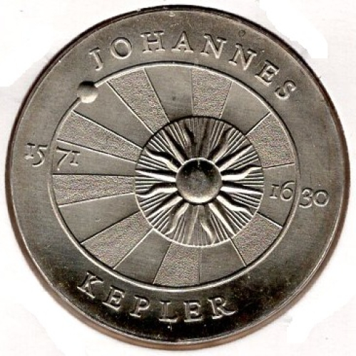 5 Mark GDR 1971 Johannes Keppler