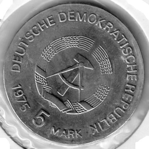 5 Mark GDR 1975 Year of the Woman