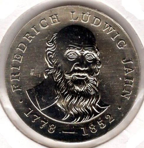 5 Mark GDR 1977 Friedrich Ludwig Jahn