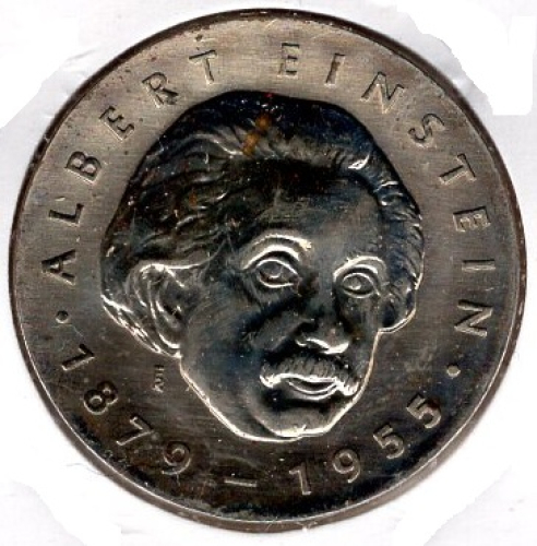 5 Mark GDR 1979 Albert Einstein