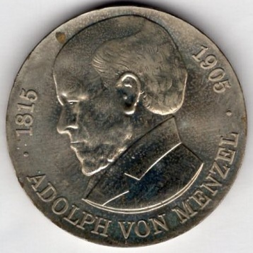 5 Mark GDR 1980 Adolph von Menzel