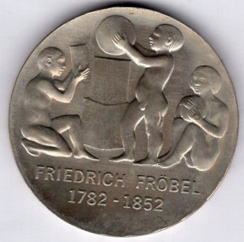 5 Mark GDR 1982 Wilhelm August Froebel