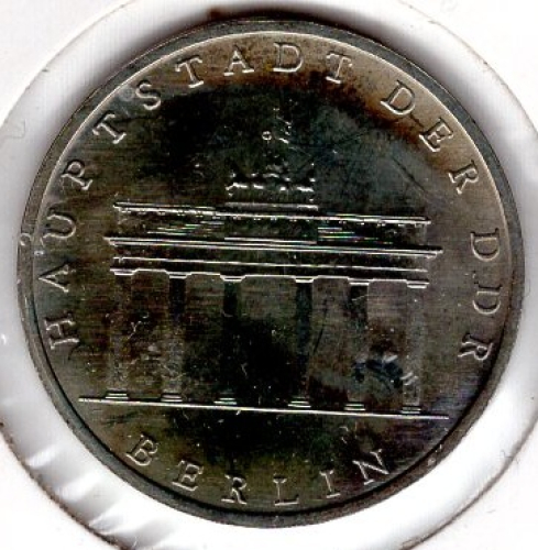5 Mark GDR 1979 Berlin Brandenburg Gate