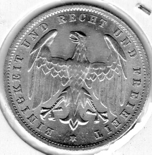 500 Mark 1923 A Weimar Republic