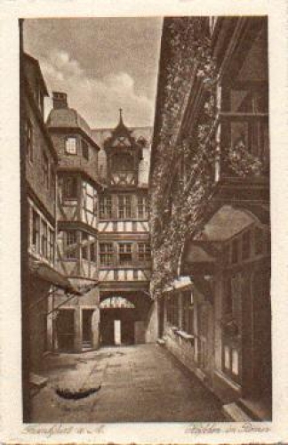 Frankfurt Main Hofchen im Romer o 3.9.1931