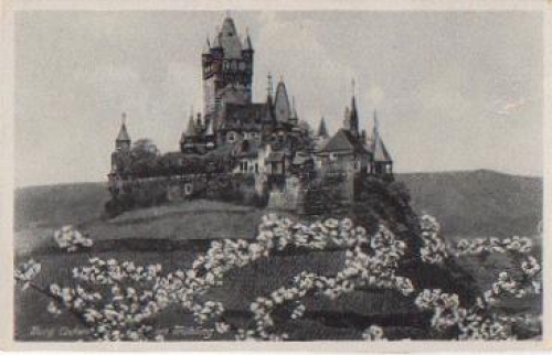 56812 Burg Cochem im Frühling * ca. 1930