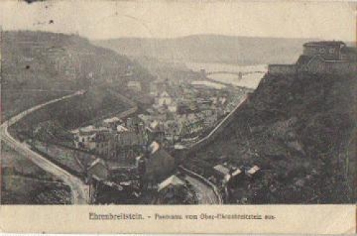 Ehrenbreitstein vom Ober-Ehrenbreitstein o 11.9.1911