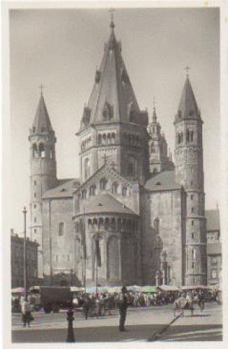 Mainz Dom und Liebfrauenplatz * 2.9.1931