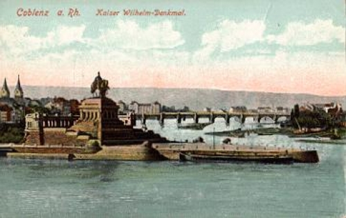 Coblenz Kaiser-Wilhelm-Denkmal * ca. 1905