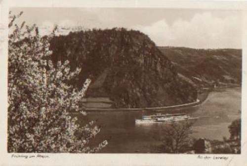 56346 Loreley Frühling am Rhein o 15.9.1929