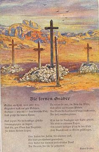 Deutsch-Südwestafrika Die fernen Gräber * ca. 1910