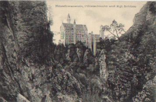 87645 Neuschwanstein Pollatschlucht und Schloss * 1913